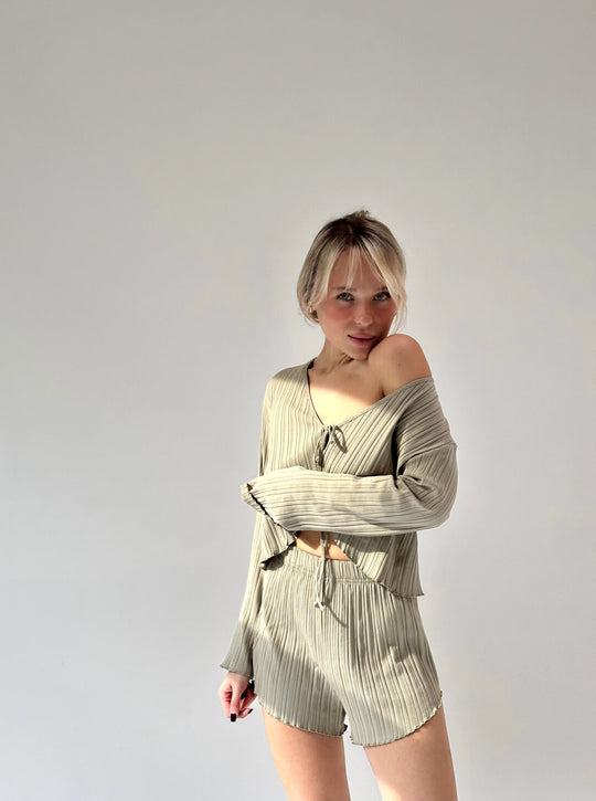 Damen trendige Oversized Bluse R&B