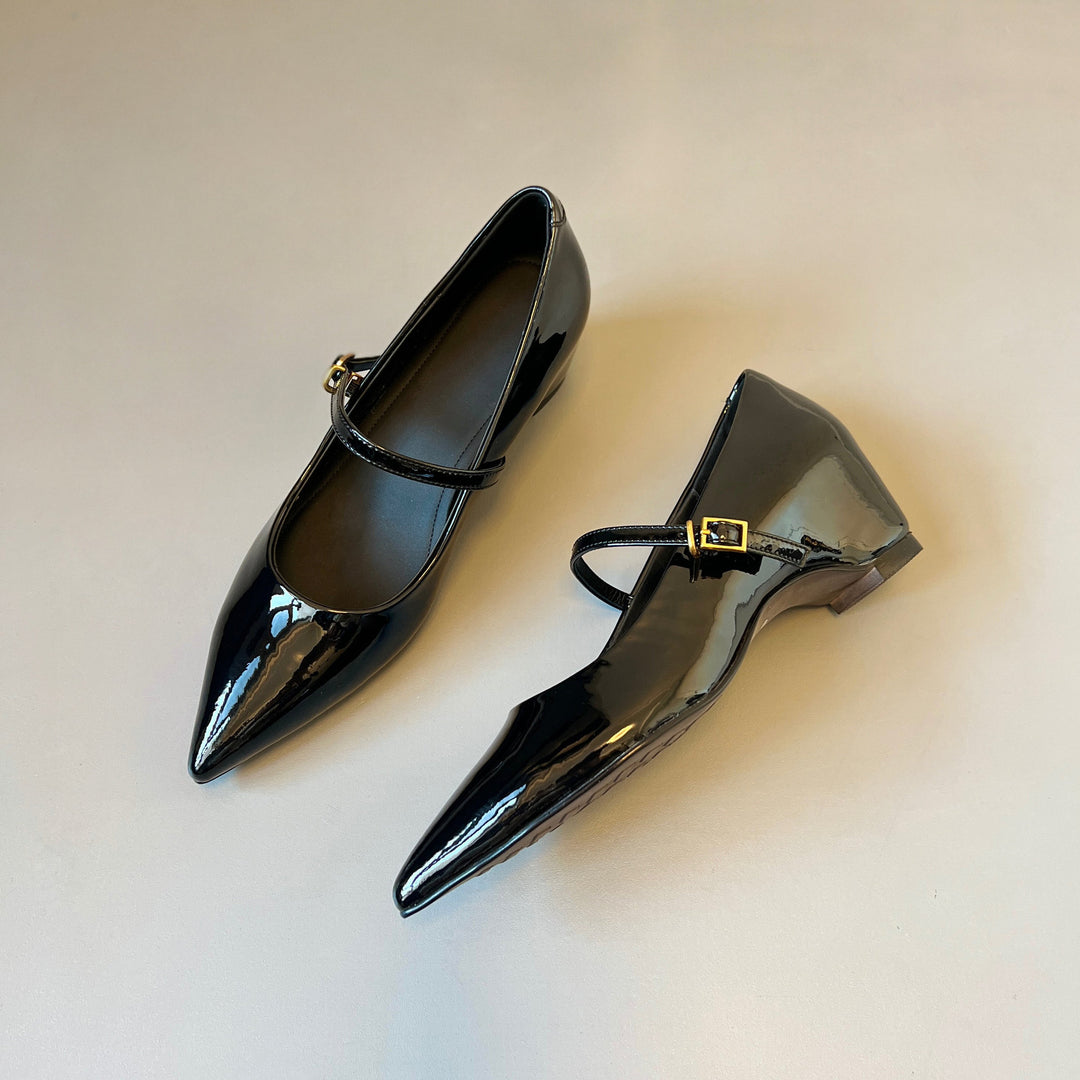 Damen Mary Jane Pumps mit schickem Riemchen R&B