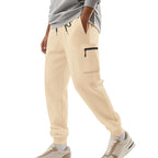 Herren Sportliche Jogginghose mit praktischen Seitentaschen und verstellbarem Bund R&B