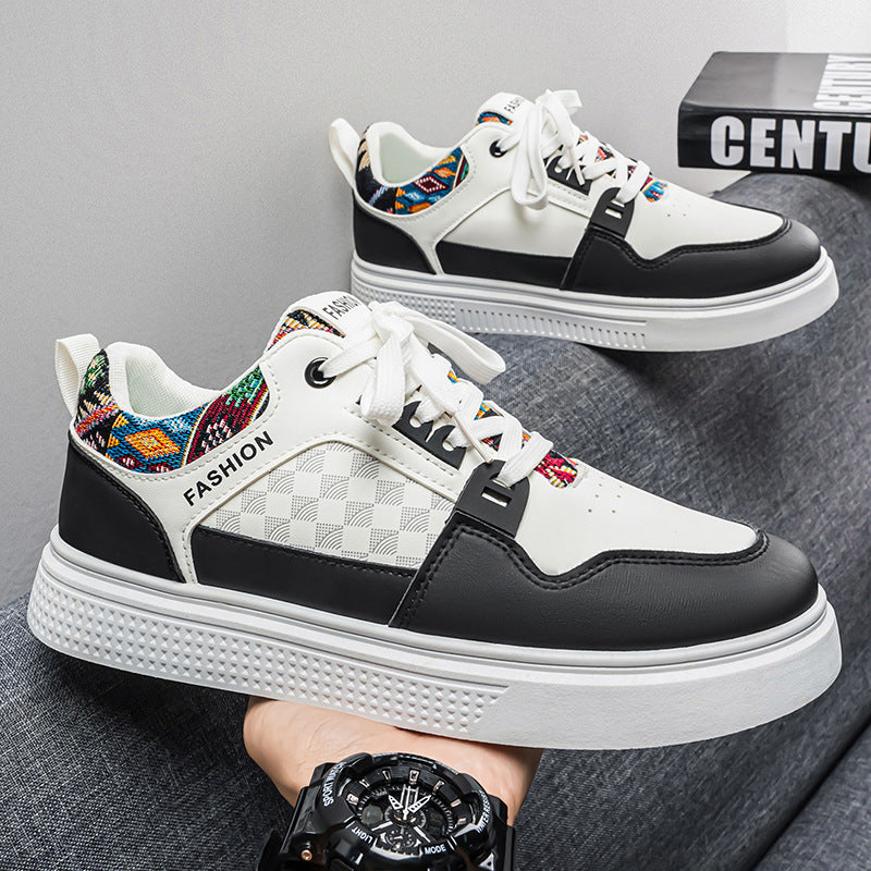 Damen Sportliche Sneaker mit detailliertem Ethno-Design und gepolsterter Sohle R&B
