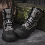 Damen Hohe Arbeitsstiefel mit rutschfester Profilsohle und atmungsaktivem Innenfutter