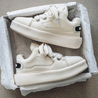 Damen Sneaker mit dicker Laufsohle und modischem Obermaterial R&B
