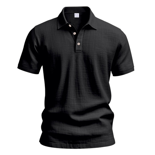 Herren Polo-Hemd mit strukturiertem Design und hochwertiger Baumwolle R&B