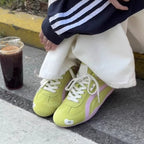 Damen Sneaker mit verspieltem Applikationsdesign und atmungsaktivem Obermaterial R&B