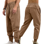 Herren sportliche Sweatpants mit seitlichen Reißverschlusstaschen und elastischem Bund R&B