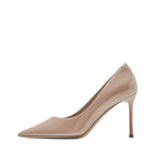 Damen spitze High Heel Pumps mit glänzender Oberfläche R&B