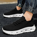Damen Sportliche und atmungsaktive Lauf-Sneaker mit flexiblem Sohlenprofil R&B