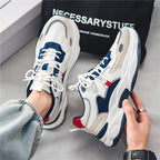 Damen Sportliche Sneaker mit atmungsaktivem Mesh-Obermaterial und stark dämpfender Sohle R&B