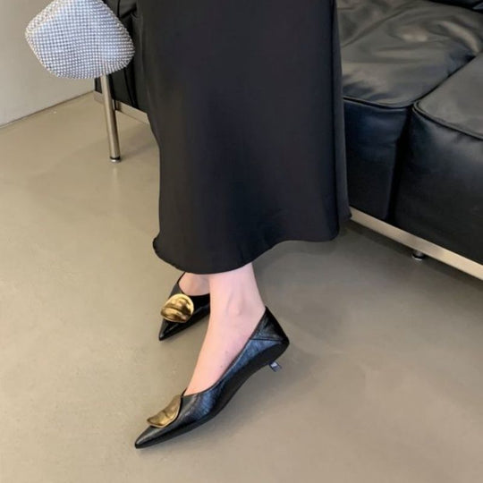 Damen elegante spitze High Heels R&B