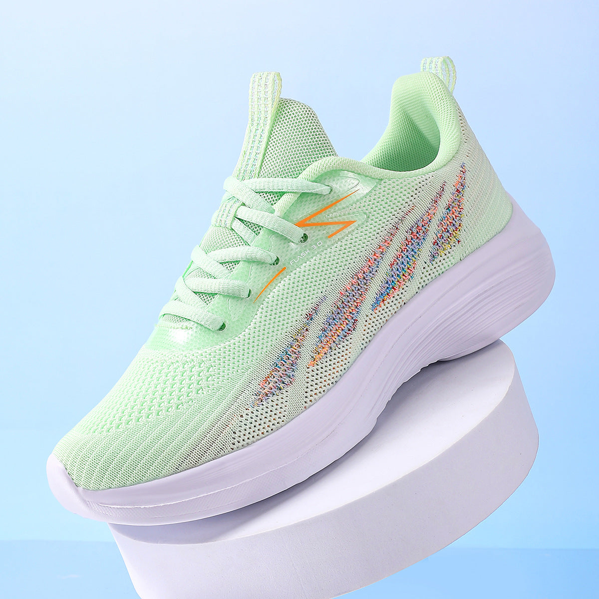 Damen Leichte Sport-Sneaker mit atmungsaktivem Mesh-Obermaterial R&B