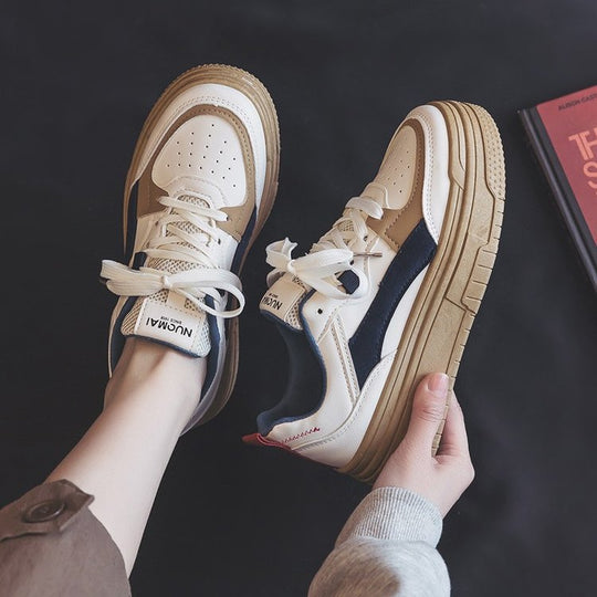Damen Sportliche Sneakers mit gepolsterter Sohle und atmungsaktivem Obermaterial R&B
