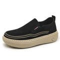 Damen Bequeme Slip-On Schuhe mit elastischen Einsätzen R&B