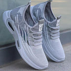 Damen Sportliche Freizeitsneaker mit atmungsaktiver Gewestruktur und flexibler Sohle