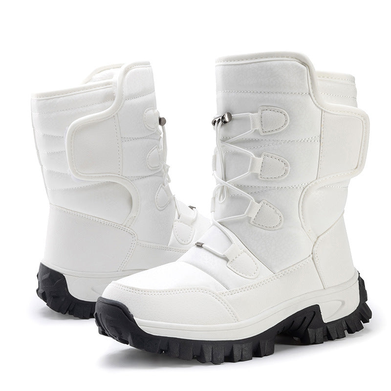 Damen Winterstiefel mit isolierendem Futter und rutschfester Profilsohle R&B
