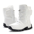 Damen Winterstiefel mit isolierendem Futter und rutschfester Profilsohle R&B