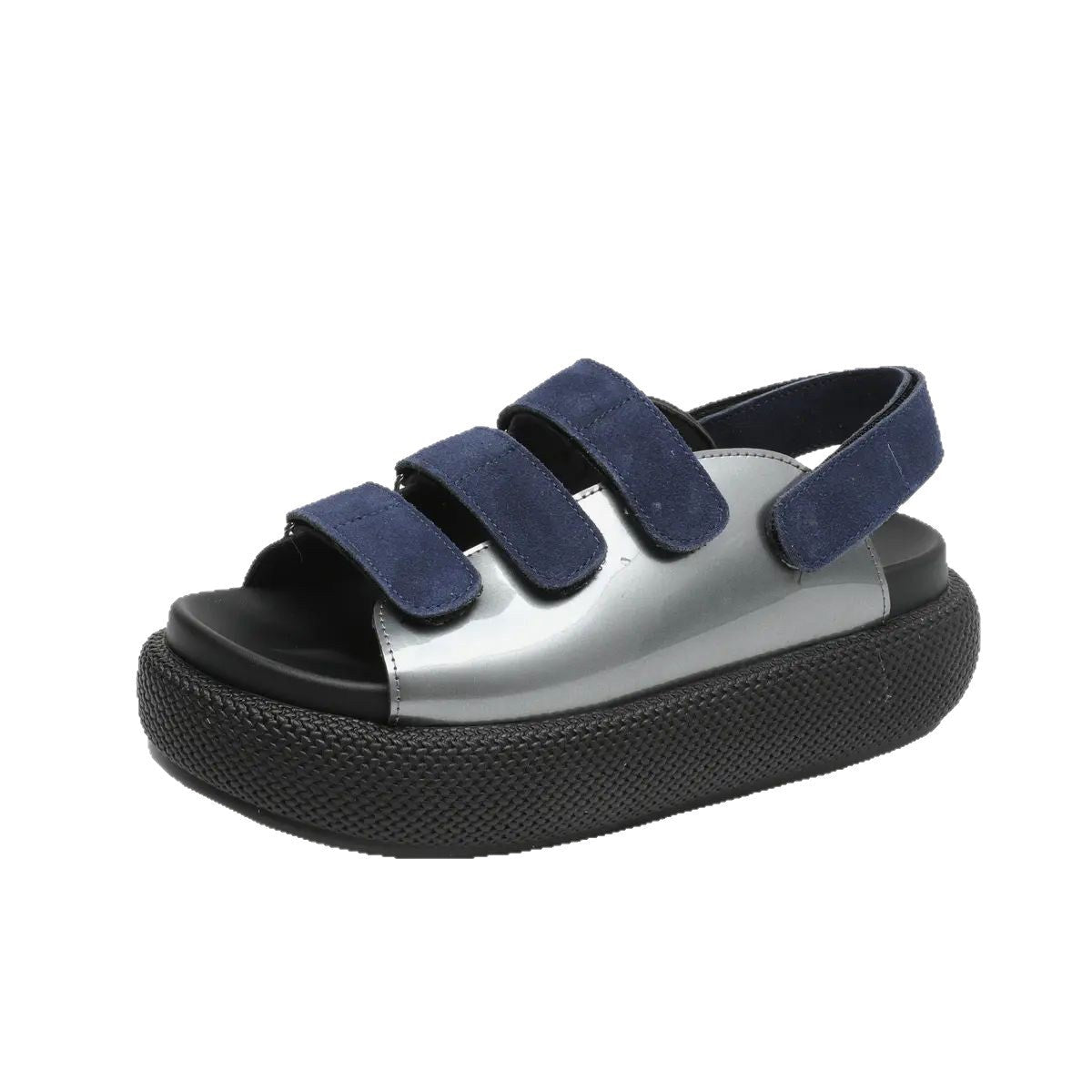 Damen Komfortable Sandalen mit verstellbaren Klettverschlüssen und luftiger Sohle R&B