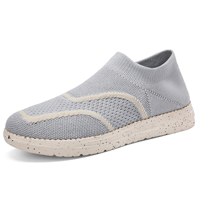 Damen Sportliche Strick-Sneaker mit flexiblem Obermaterial