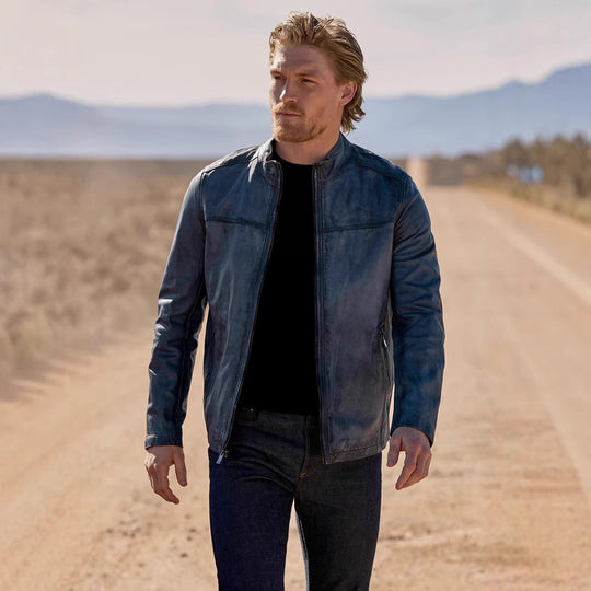 Herren jacke im klassischem Design mit praktischen Taschen R&B