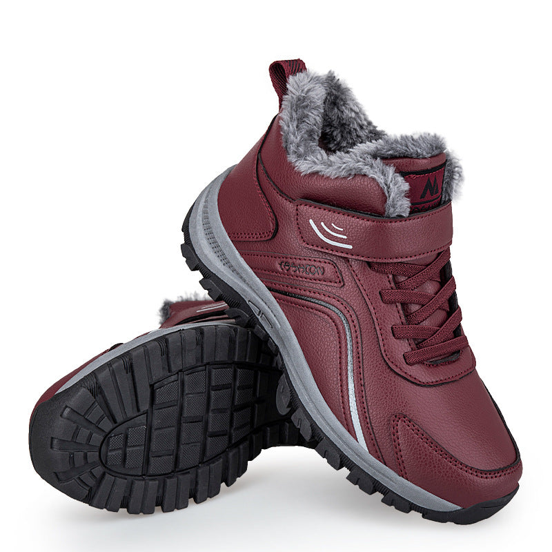 Damen warme Winterboots mit isolierender Fütterung und rutschfester Sohle R&B