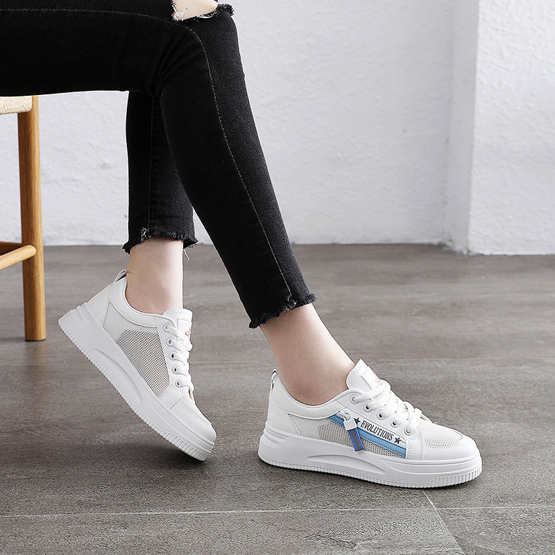 Damen Sportliche Sneaker mit innovativem Obermaterial und modischem Zipperdesign R&B