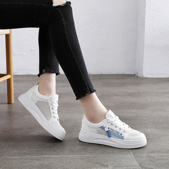 Damen Sportliche Sneaker mit innovativem Obermaterial und modischem Zipperdesign R&B