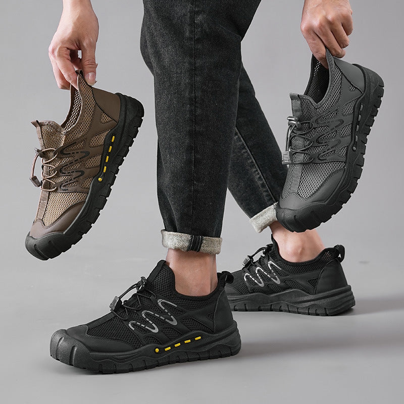 Damen Sportliche Wasserschuhe mit atmungsaktiver Oberflächenstruktur und rutschfester Sohle R&B