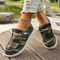 Damen Freizeit-Sneaker im modischen Camouflage-Design R&B