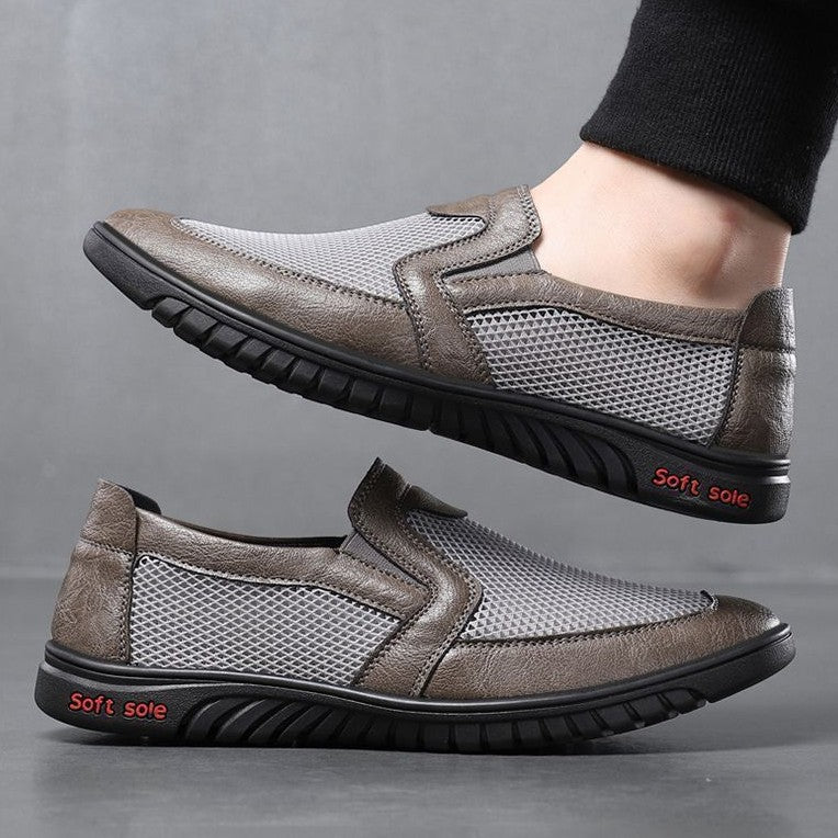 Herren atmungsaktive Slip-On Schuhe R&B