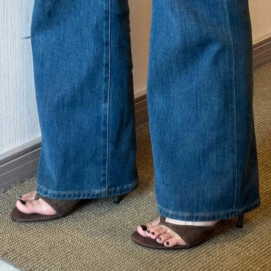 Damen Trendige Zehentrenner mit elegantem Riemen