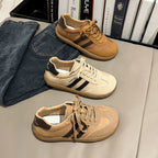 Damen Sportliche Sneaker aus hochwertigem Wildleder mit atmungsaktiver Konstruktion
