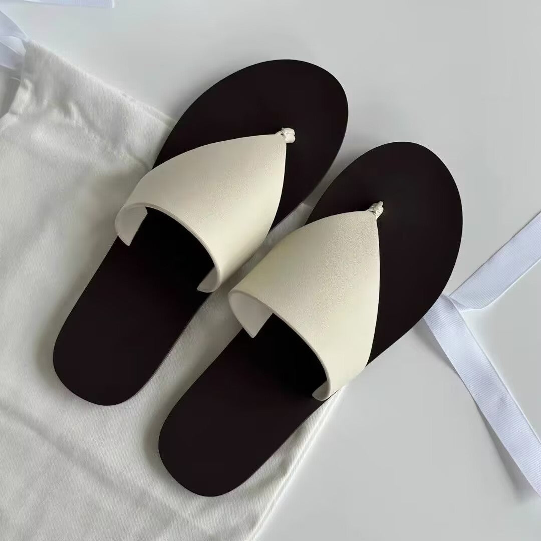 Damen Zehentrenner-Sandalen mit schickem Riemendesign und weichem Fußbett R&B