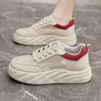 Damen sportliche Sneakers mit leichtem Mesh-Obermaterial und dämpfender Sohle R&B