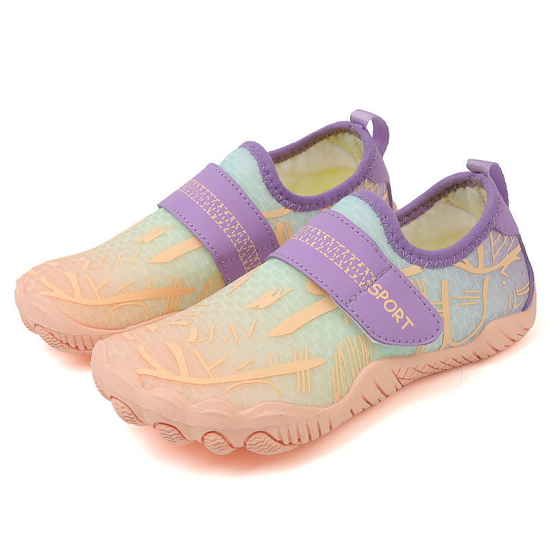 Damen Sportliche Wassersport-Schuhe mit rutschfester Sohle und flexiblem Klettverschluss R&B