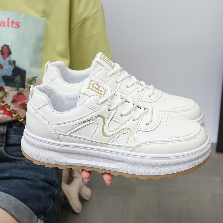 Damen Modische Lauf-Sneaker mit gepolsterter Sohle und sportlichem Design R&B