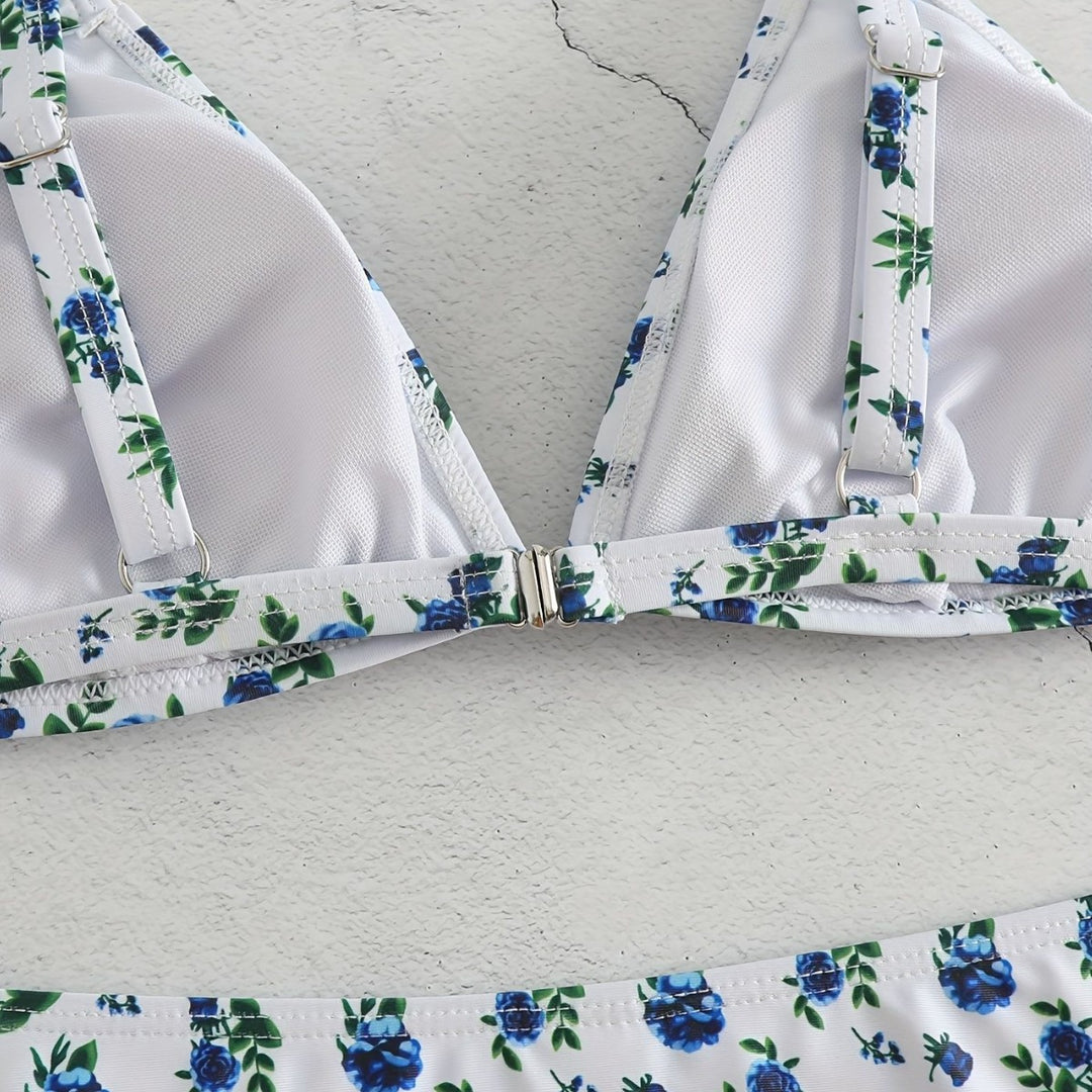 Damen Triangel-Bikini mit luxuriösen Details R&B