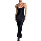 Damen elegantes Kleid mit schmalem Schnitt und trägerloser Silhouette EB