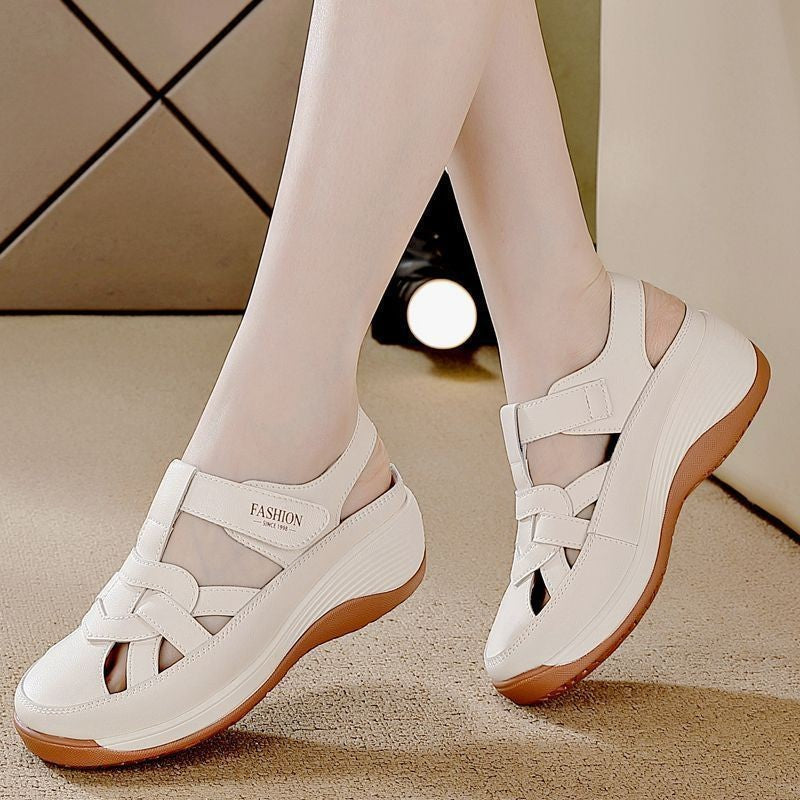 Damen Komfortable Sandalen mit verstellbarem Riemendesign und ergonomischer Sohle R&B