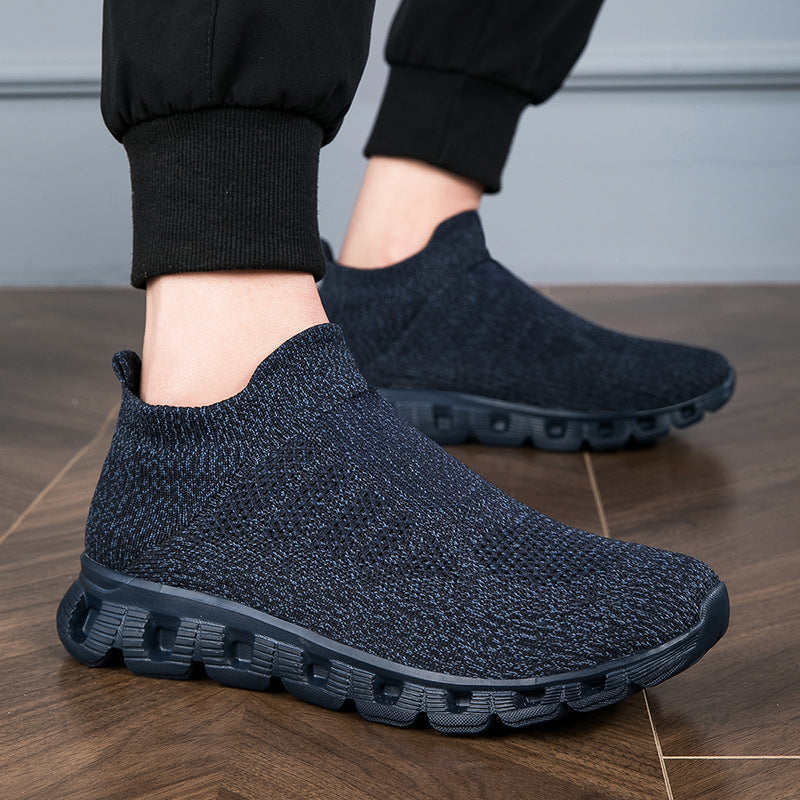 Damen Sportliche Slip-On Sneakers mit atmungsaktivem Obermaterial und flexiblem Sohlenprofil R&B