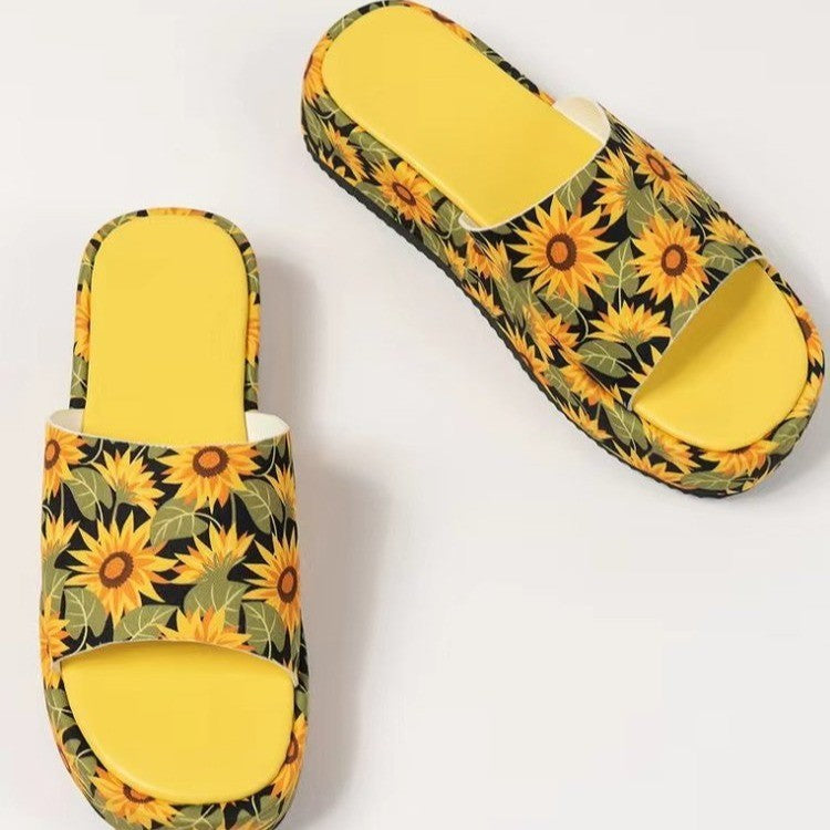 Damen Komfortable Zehentrenner-Sandalen mit modischem Schmetterlingsdesign R&B