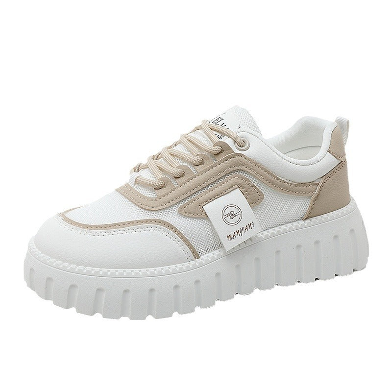 Damen Sportliche Chunky Sneakers mit rutschfester Profilsohle und atmungsaktivem Obermaterial R&B