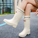 Damen Funktionale Gummistiefel mit verstärktem Knöchelschutz und rutschfester Sohle R&B