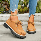 Damen Robuste Comfort-Schnürschuhe R&B