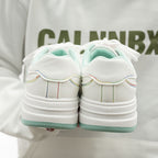 Damen Sneakers mit einzigartigem Fisch-Design und gepolstertem Komfort
