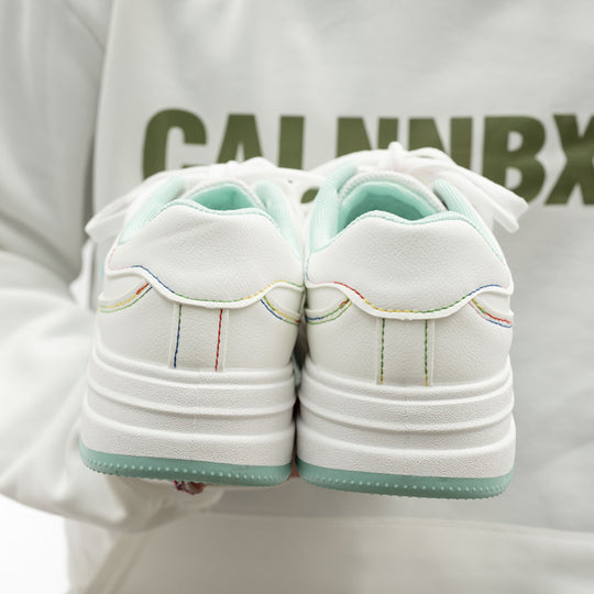 Damen Sneakers mit einzigartigem Fisch-Design und gepolstertem Komfort R&B