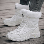 Damen Winterboots mit isolierender Polsterung und rutschfester Sohle R&B