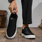 Damen Bequeme Slip-On Sneakers aus atmungsaktivem Textil R&B