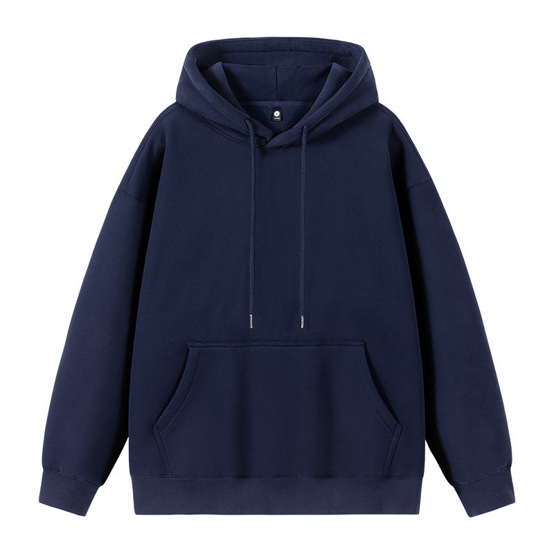 Damen lässiger Kapuzenpullover mit Kängurutasche und bequemem Schnitt R&B