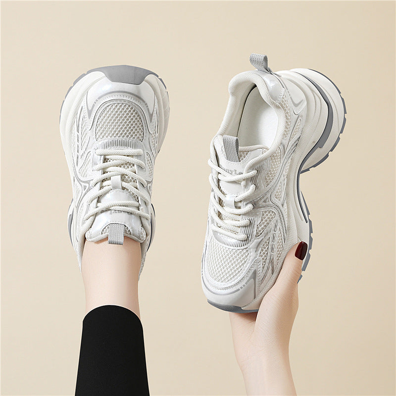 Damen Sportliche Sneakers mit atmungsaktivem Obermaterial und stützender Sohle R&B