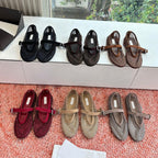 Damen Elegante und bequeme Ballerinas mit Glitzerdetails R&B