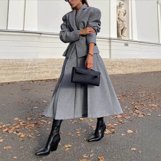 Damen Oversize Wollblazer im modernen Schnitt R&B